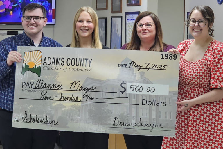 Adams County Chamber of Commerce Honors 2025 Scholarship Recipients